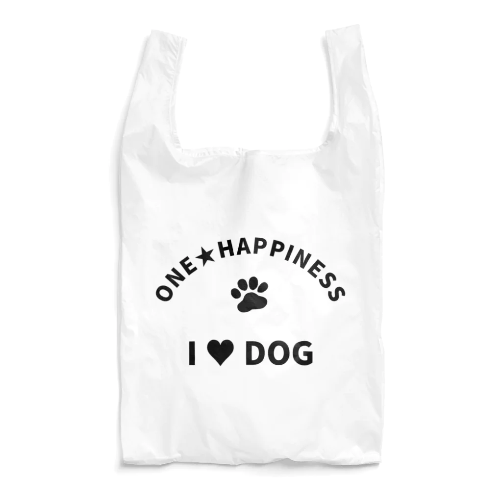 onehappinessのI LOVE DOG　ONEHAPPINESS Reusable Bag