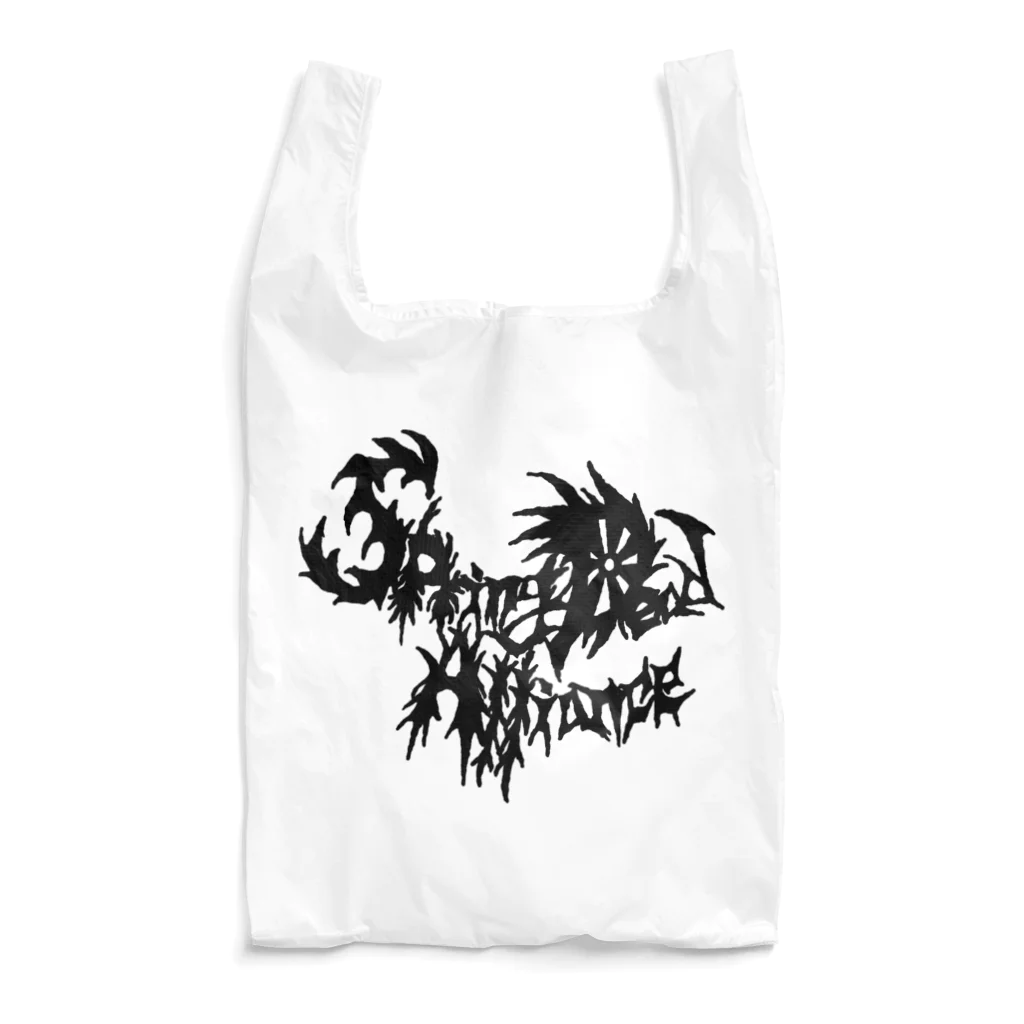 邂【サイマラショップ】逅 SUZURI店のSDA黒ロゴ Reusable Bag