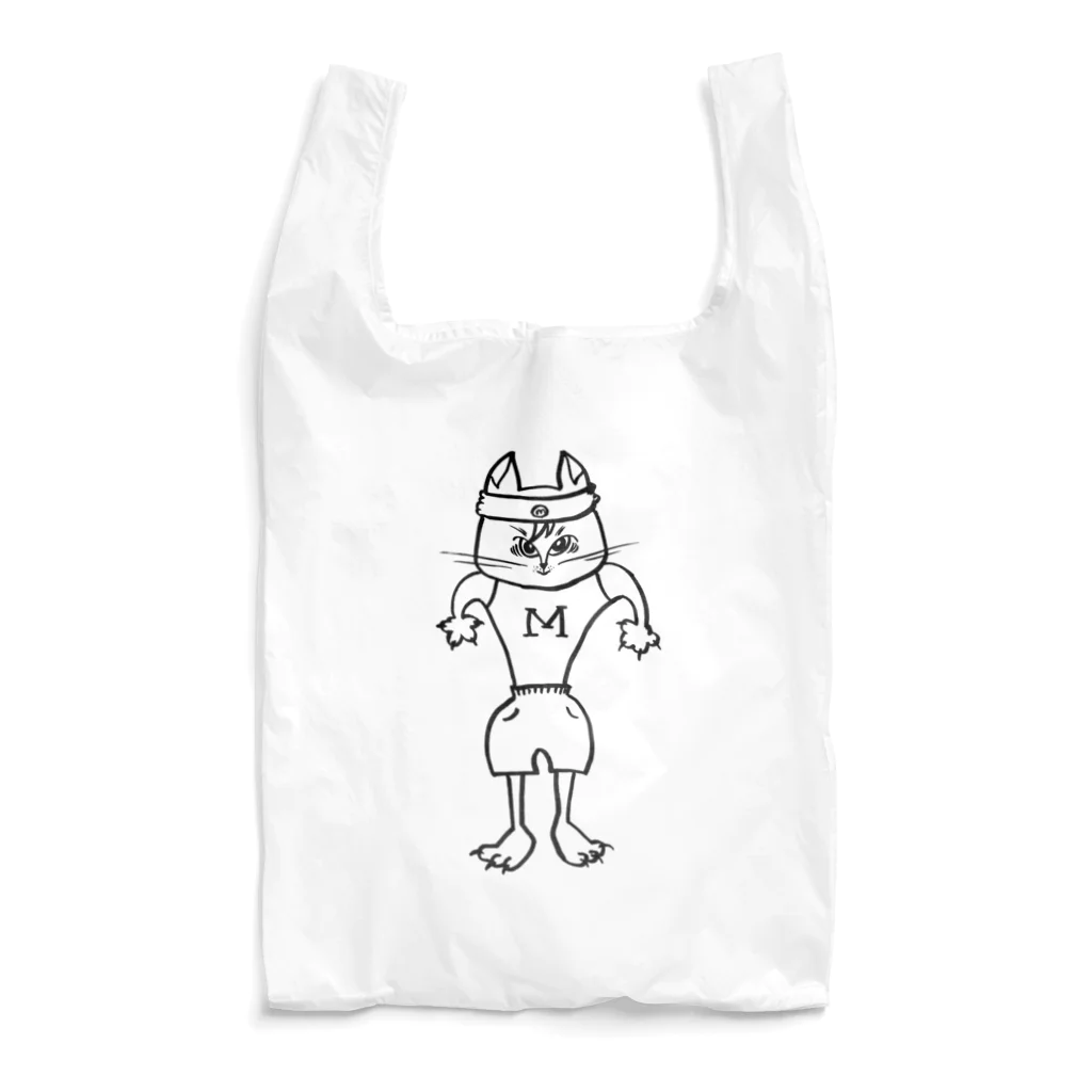 tottoのおじさまネコ(マッスル) Reusable Bag