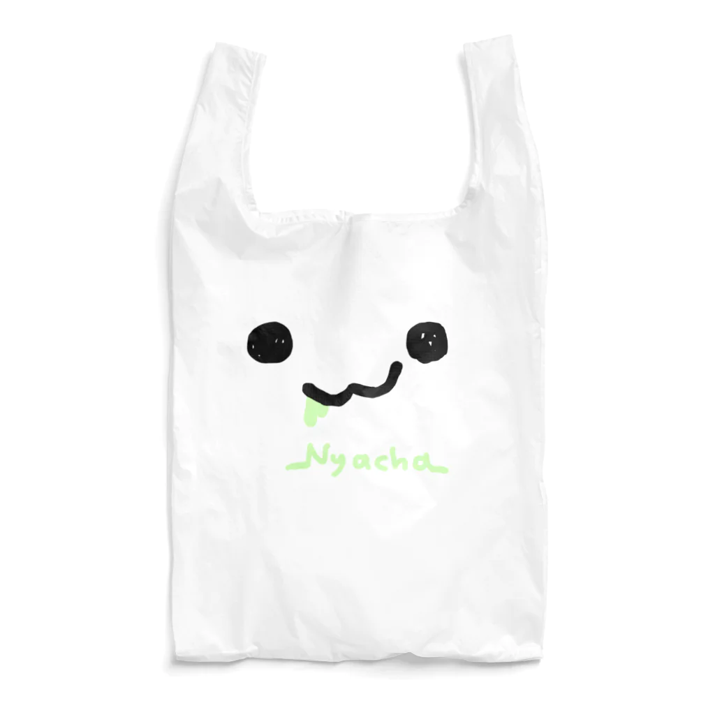 NYACHA&BOOCHAの目と口とよだれ Reusable Bag