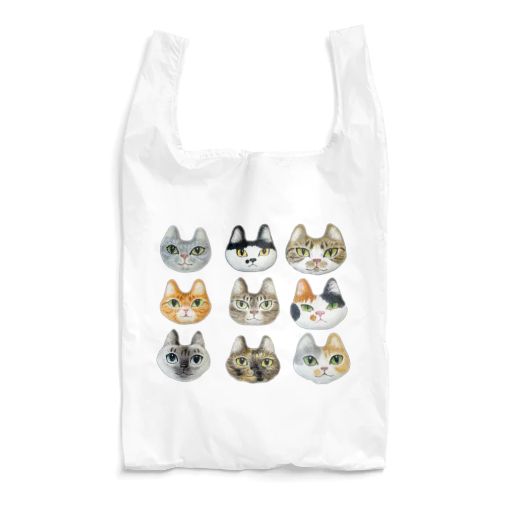 kobonona2の９猫アソート Reusable Bag