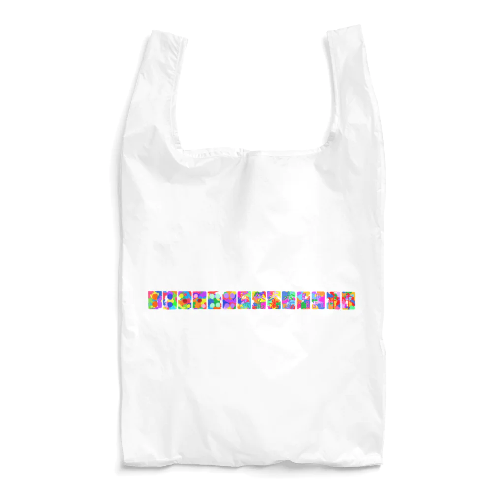 meiroのカラフルな七対子 Reusable Bag