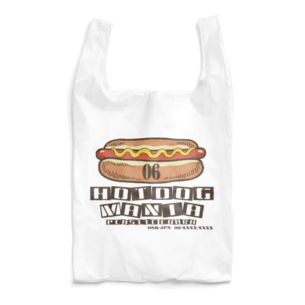 PLASTIC COBRAのHOT DOG MANIA エコバッグ