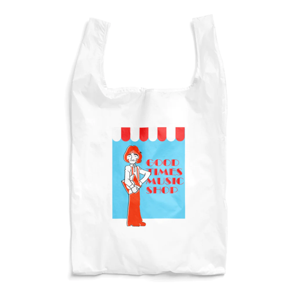 キクヤのふうさんMusic shop Reusable Bag