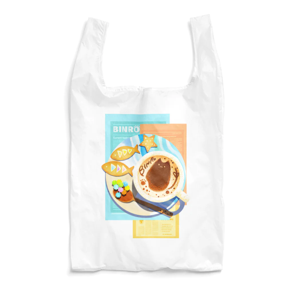 ハルノキ工房のビンロウとカプチーノ(リーフレット) Reusable Bag