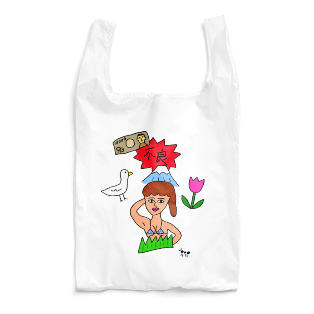 ヘロシナキャメラ売り場の不良 Reusable Bag