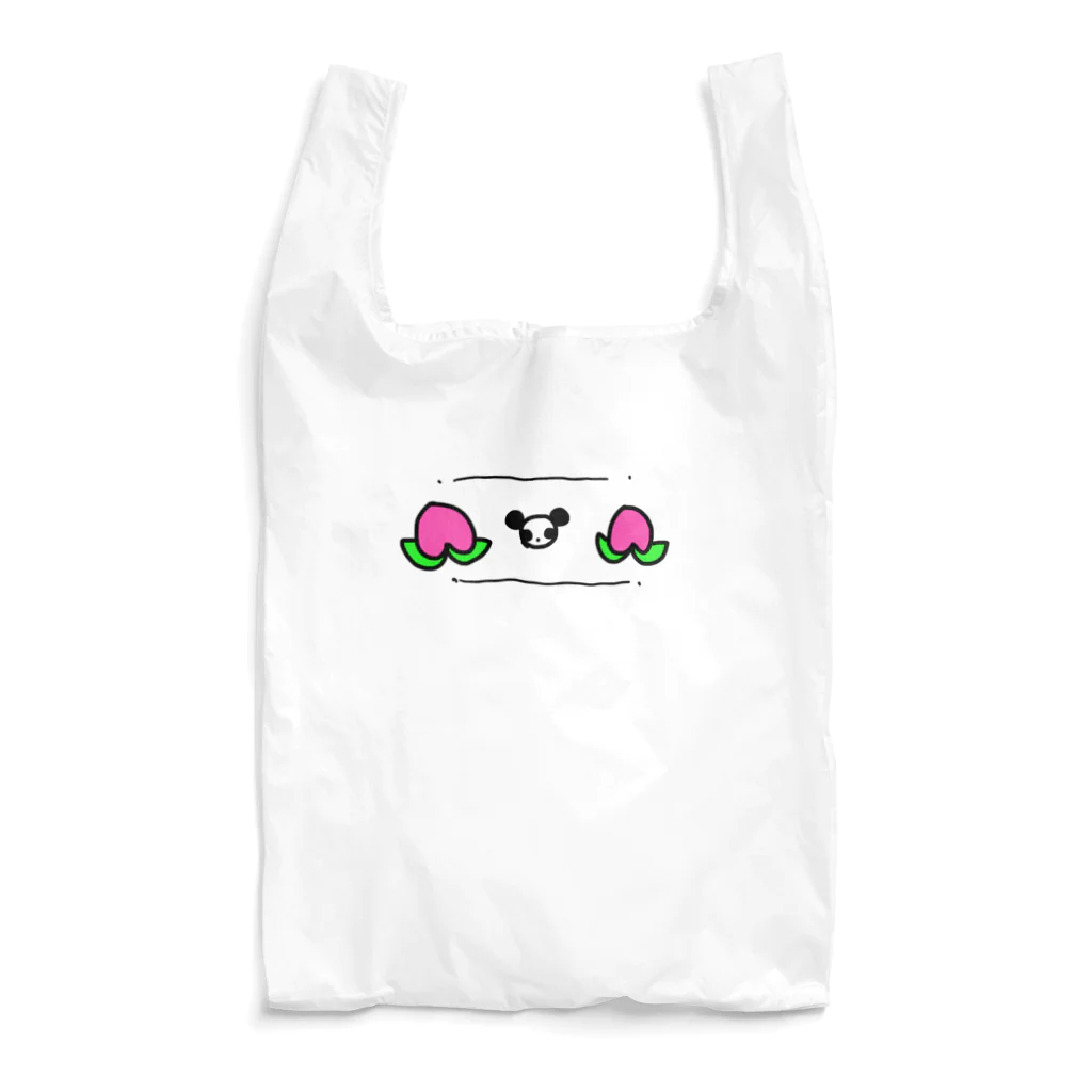 ドドッセイ・ドド美　ショップのチャイナ　桃パンダ Reusable Bag