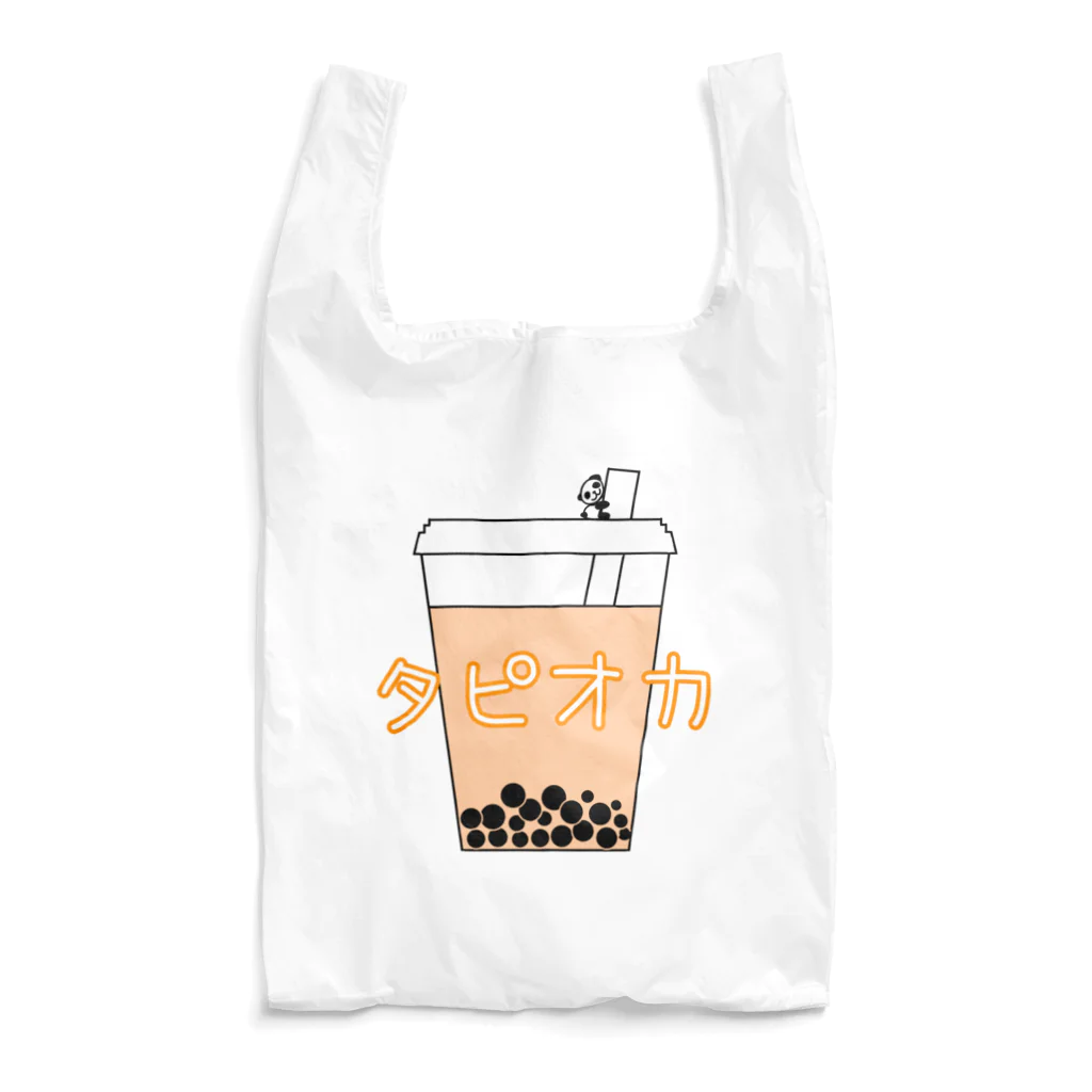 B_Picのタピオカパンダ Reusable Bag