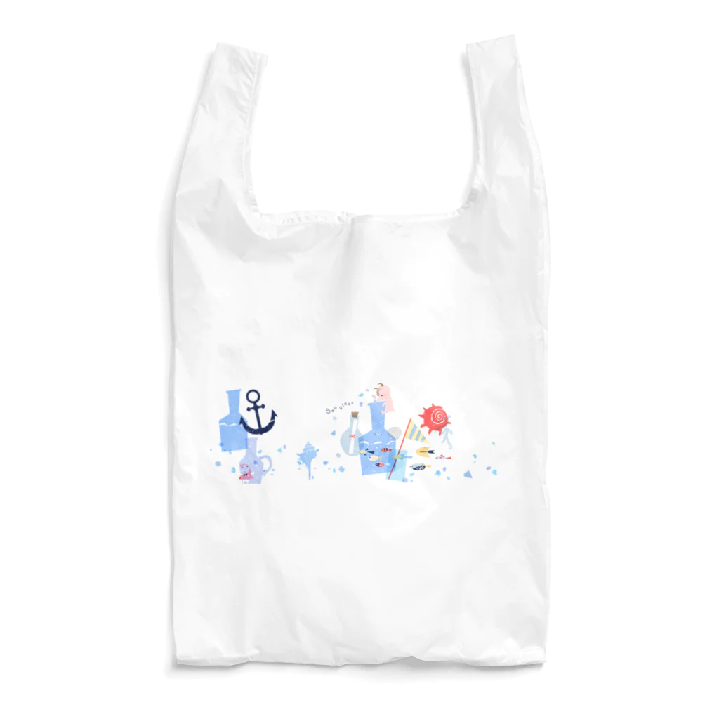 イラストレーター おおでゆかこのSea glass Reusable Bag