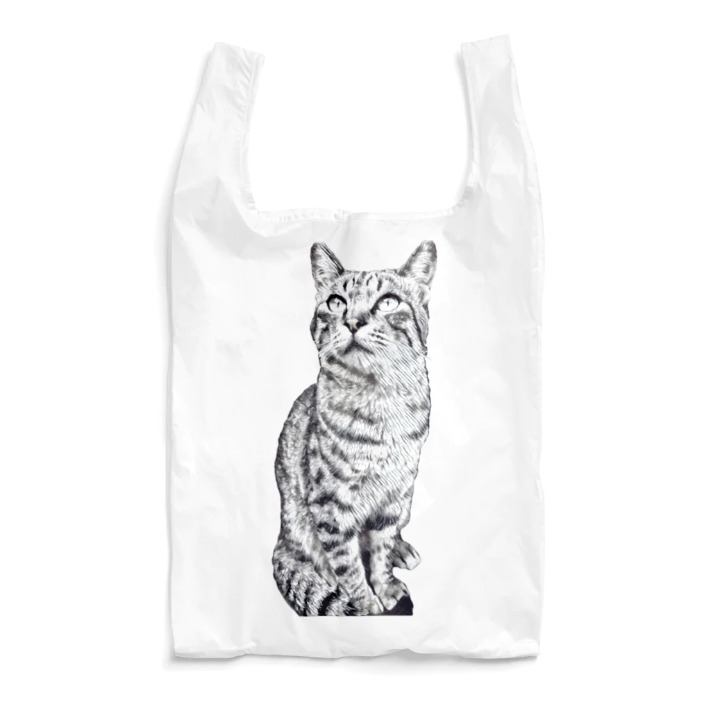 ちばっちょ【ち畳工房&猫ねこパラダイス】のトラ猫トラ君 Reusable Bag