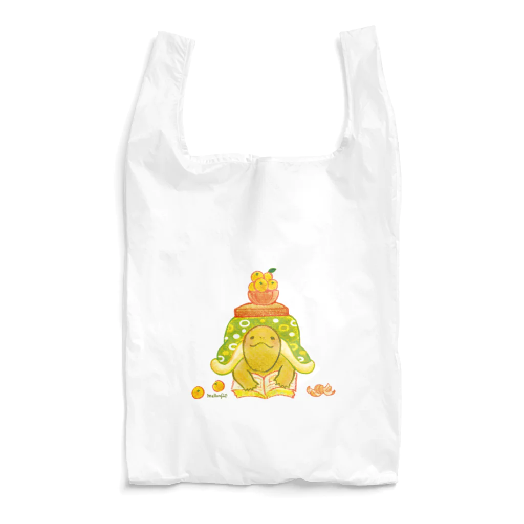 めろんぽっぷのお店だよのこたつカメのこたろー　緑 Reusable Bag