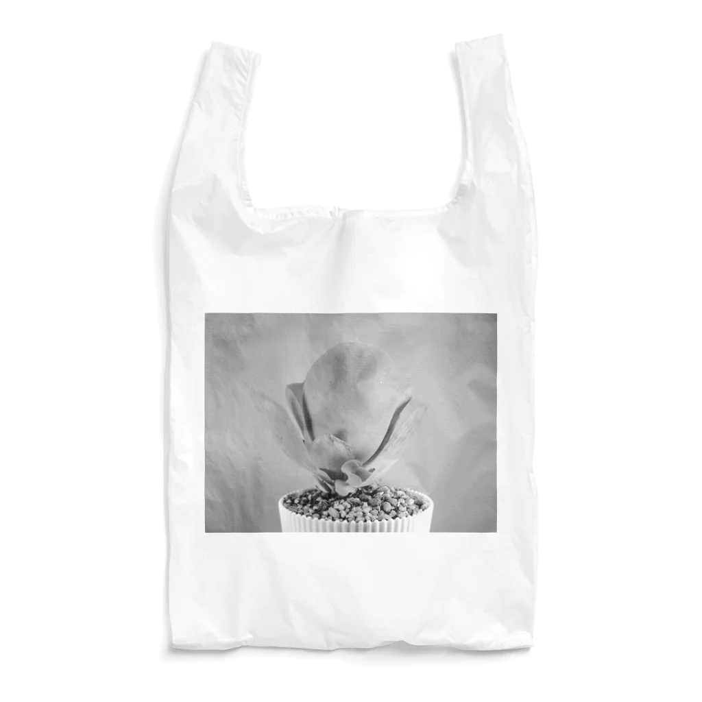 TANIKUDO by DJ.Plugmaticsの多肉植物A black and white Reusable Bag