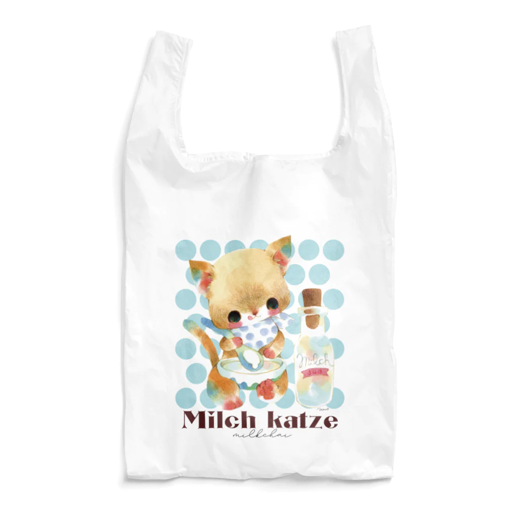 milkchaiのミルクネコ Reusable Bag