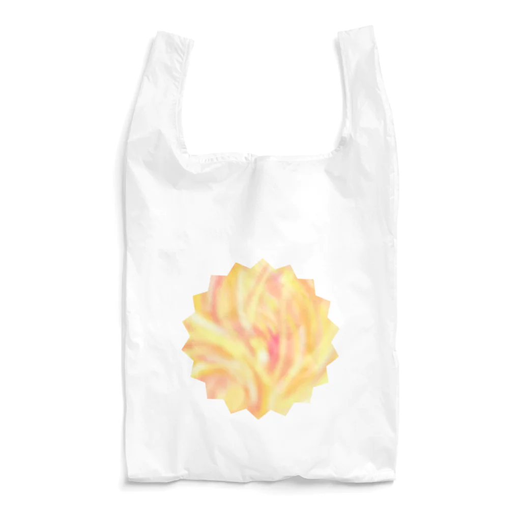 ニジイロソラモヨウのイエローゴールドの炎 Reusable Bag