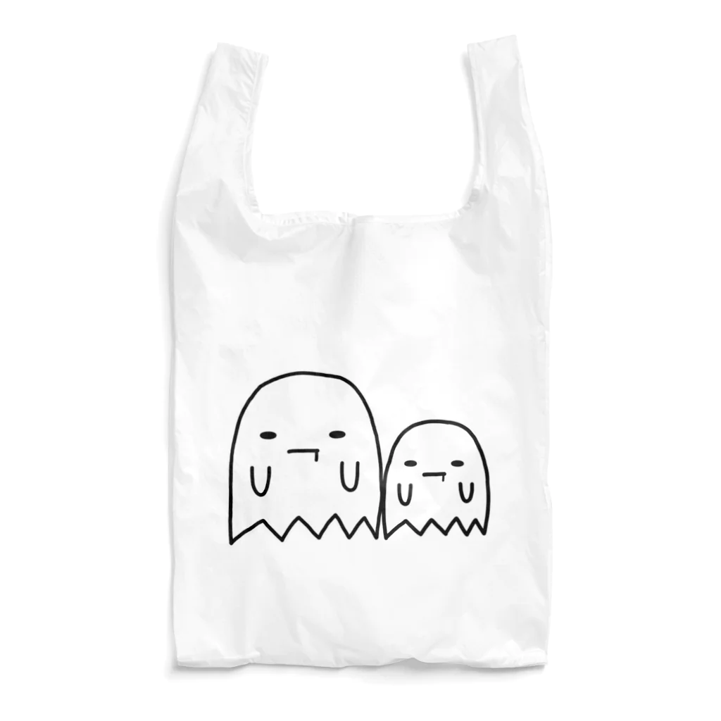 なないろlatte*のよだれおばけ Reusable Bag