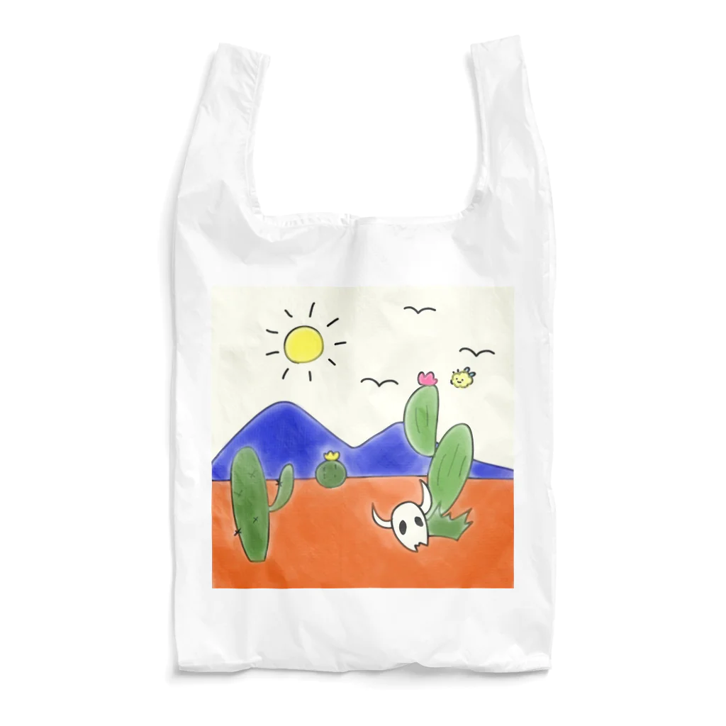 クマバチゴルフ倶楽部のクマバチとメキシカンタイル Reusable Bag