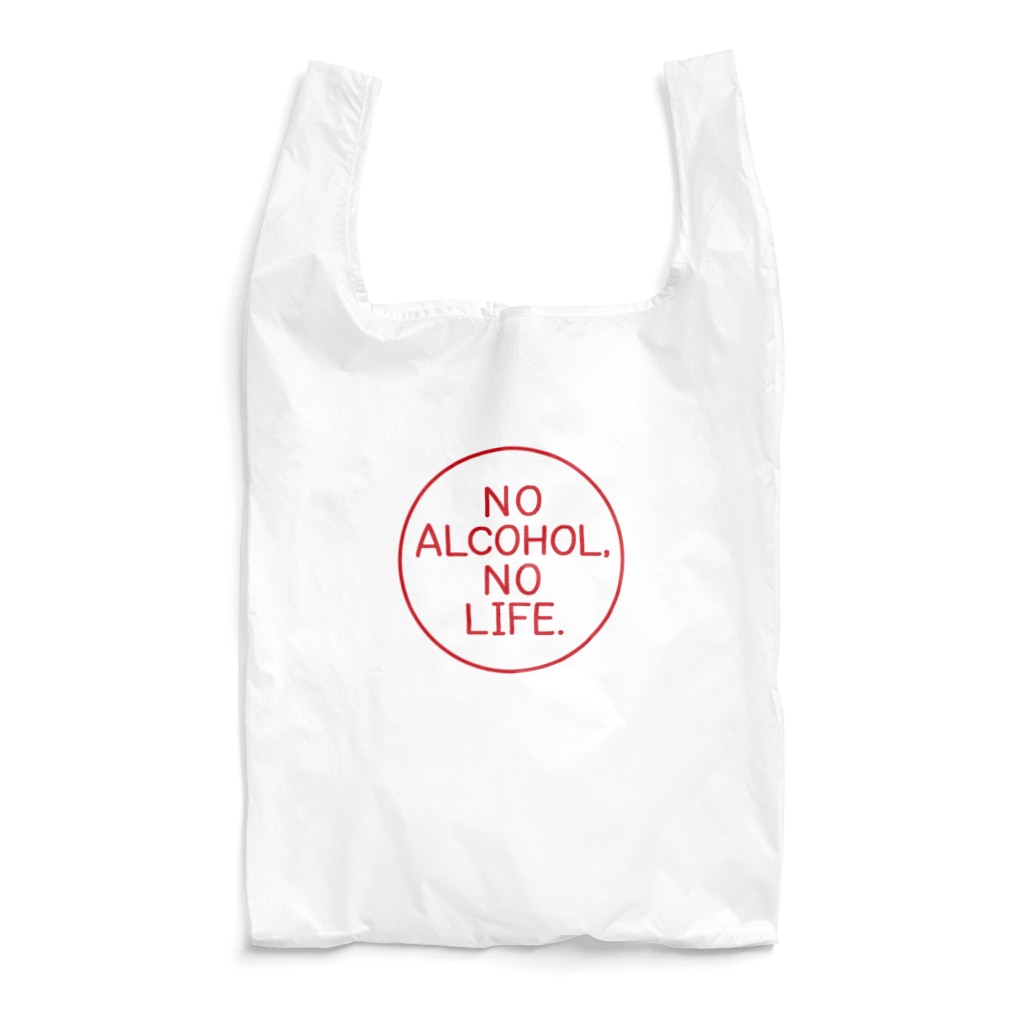 stereovisionのNO ALCOHOL, NO LIFE. Reusable Bag