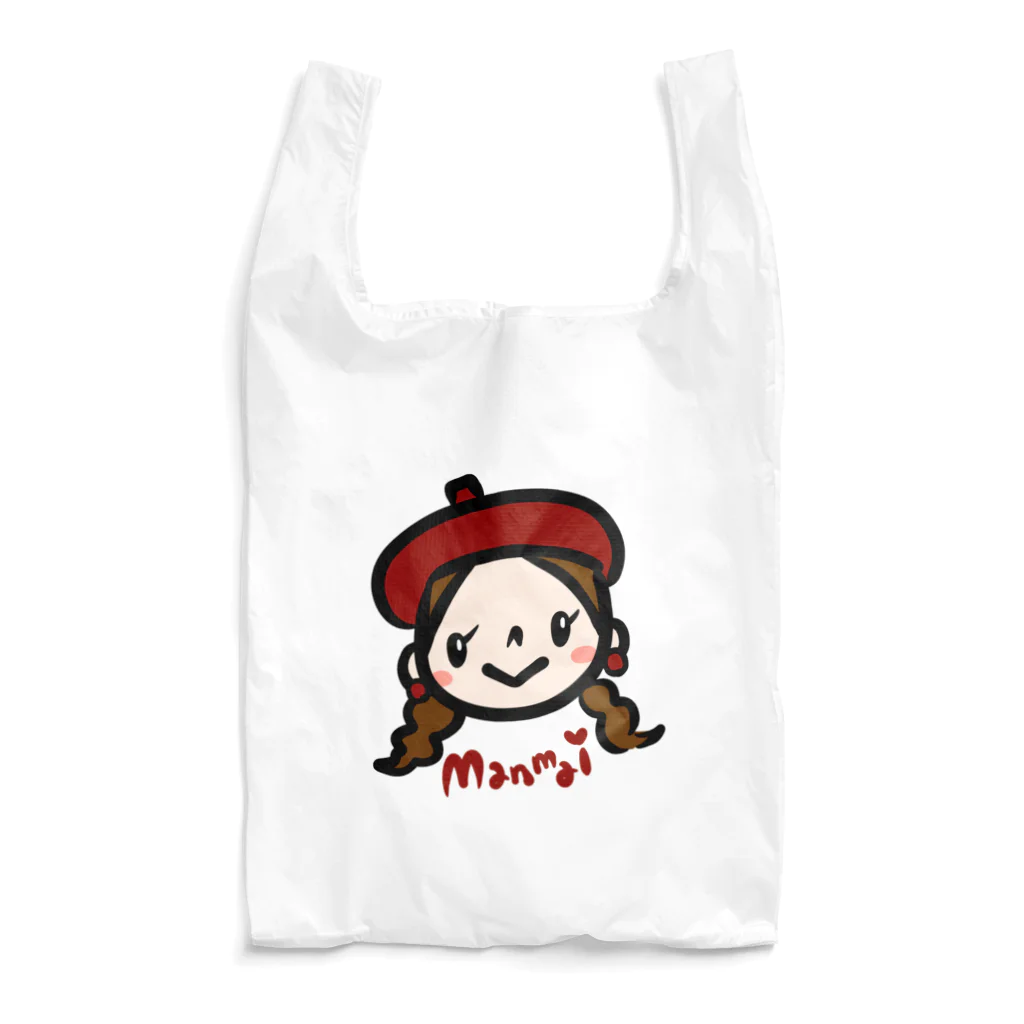 万枚ちゃんの万枚ちゃん Reusable Bag