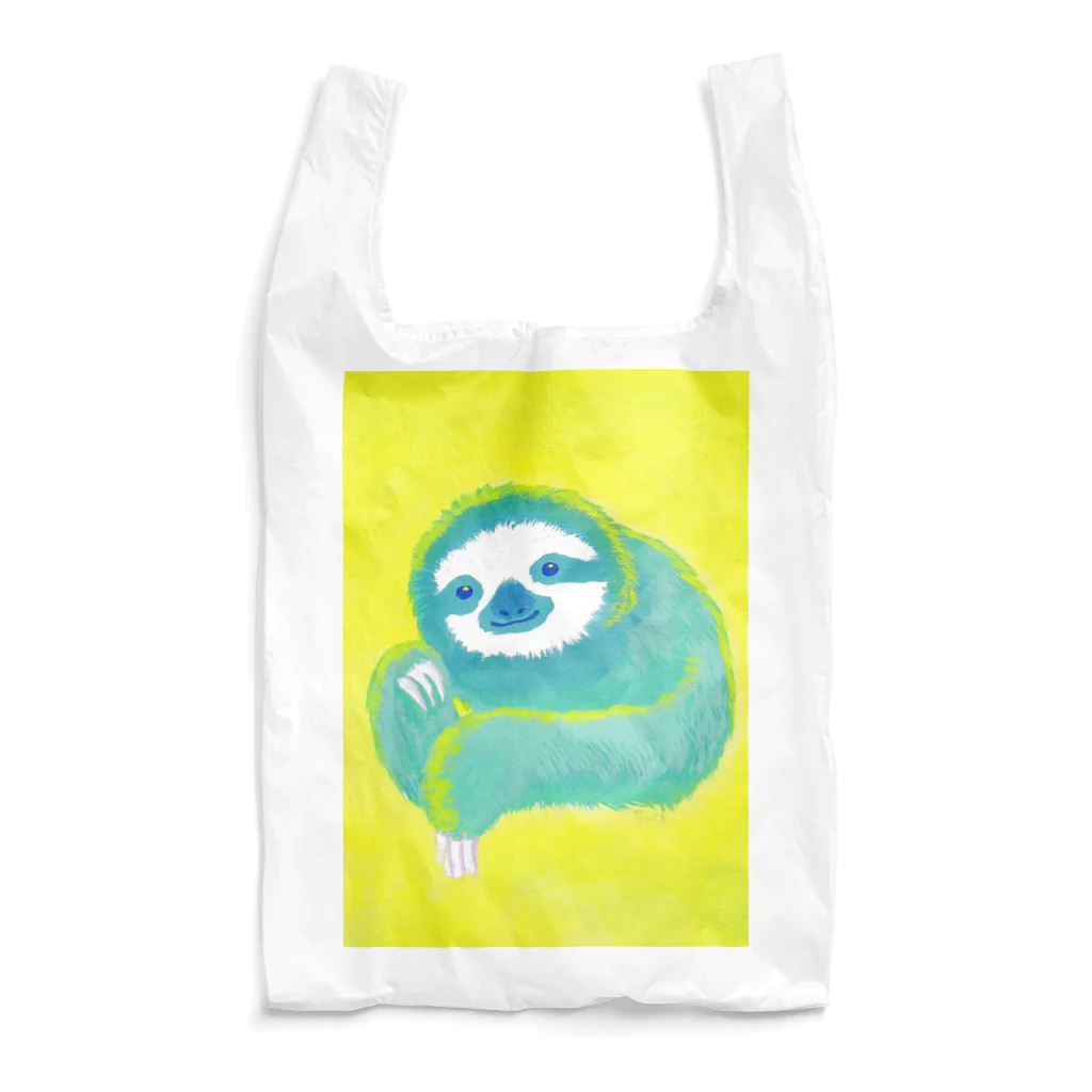 七味田飾品街のナマケモノ3(アクリル画) Reusable Bag