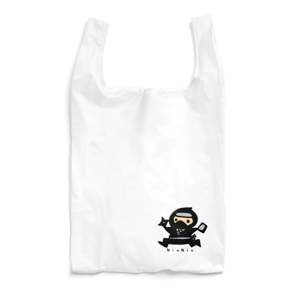 ぱんだうさぎ亭リズのこども忍者ＮｉｎＮｉｎくん Reusable Bag