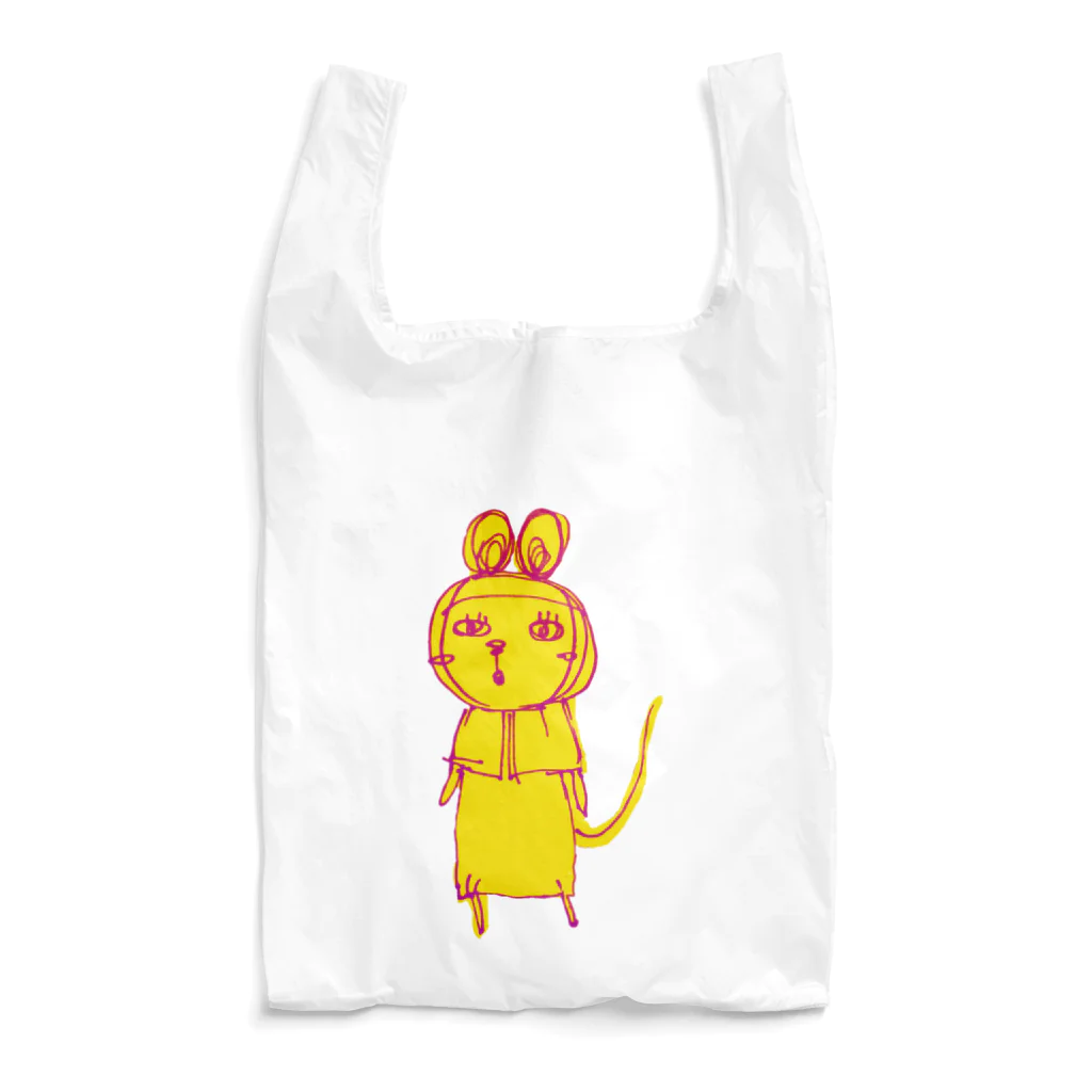 パンダステルス支店のパンダマウス頭巾　雑な変身(怒り少なめ） Reusable Bag