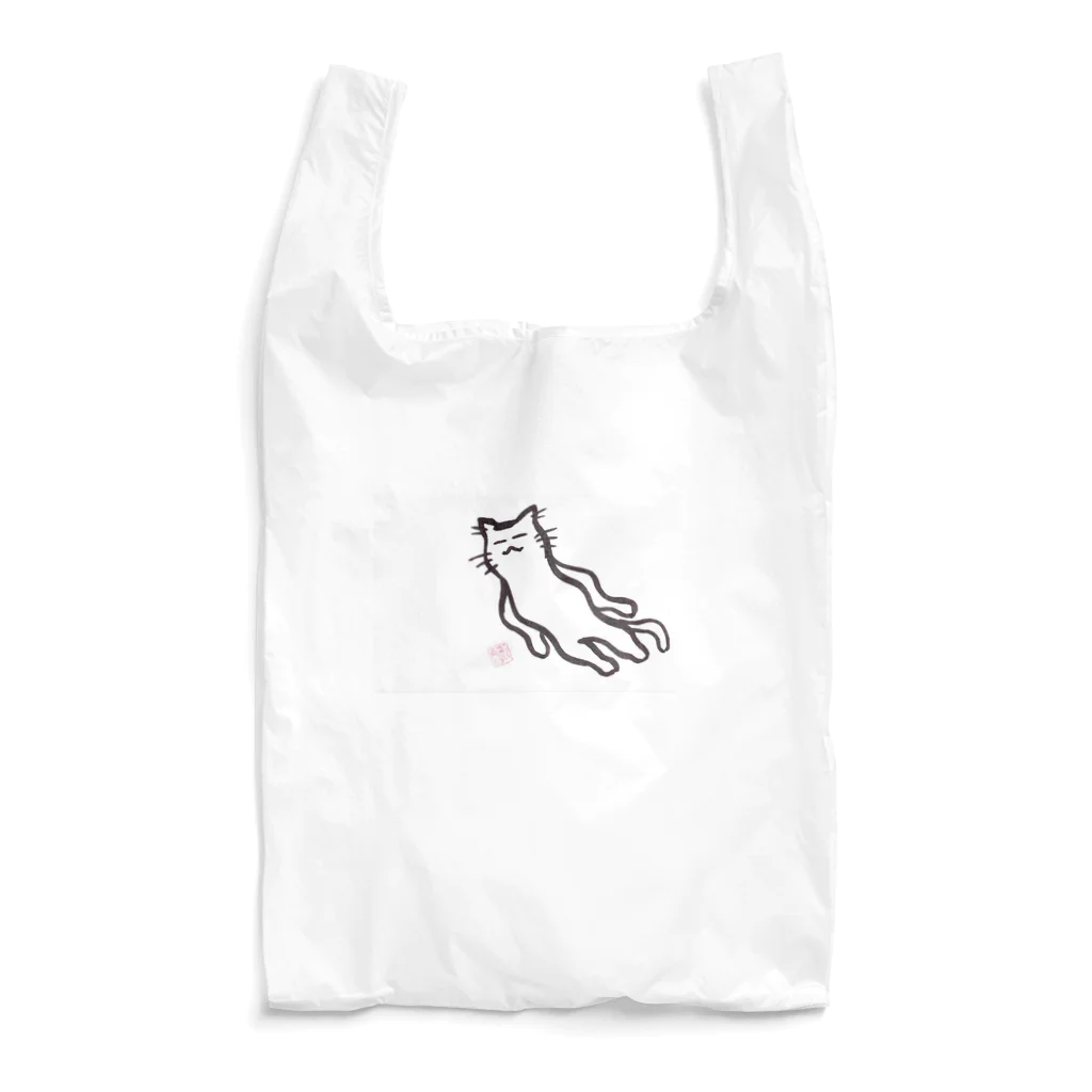 ｼｮｶ(=ФωФ=)ﾈｺのお店 SUZURI支店のひまんがCat(ゆるゆる) Reusable Bag