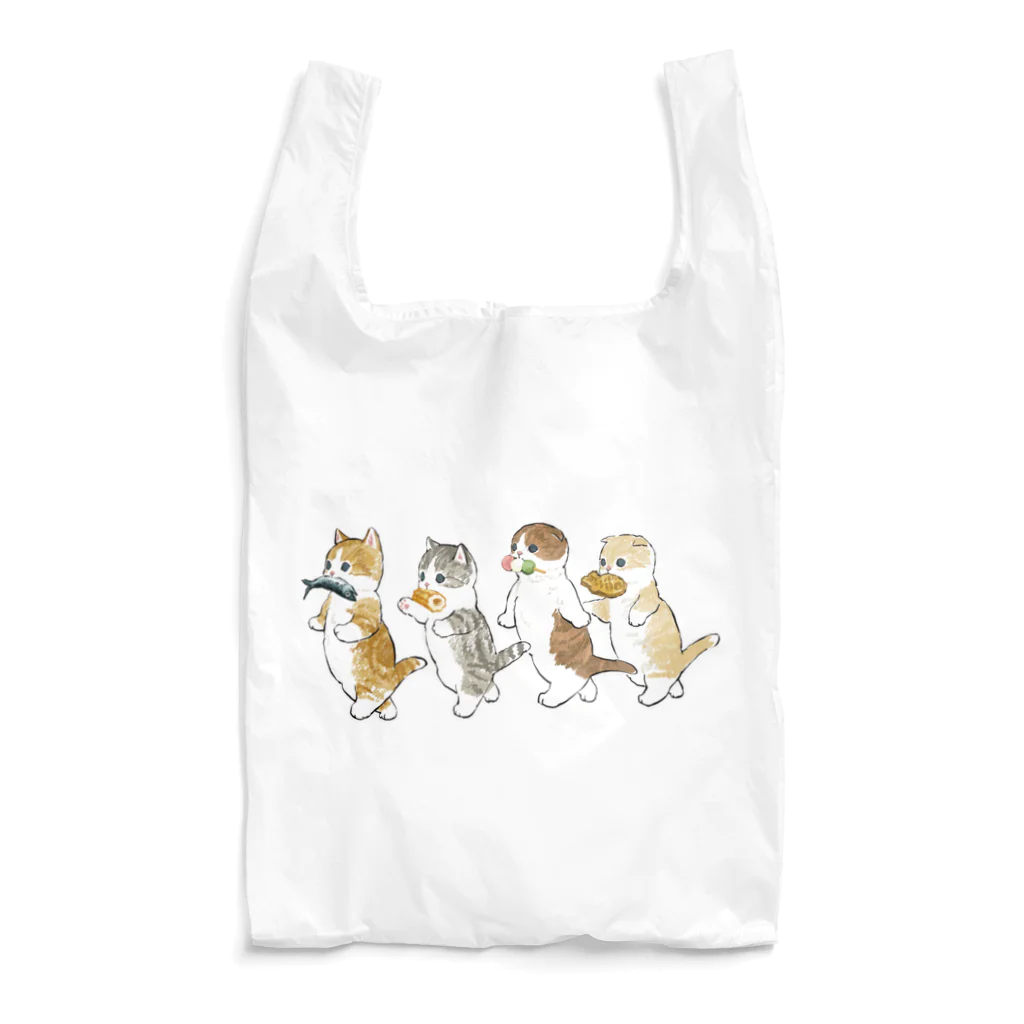 mofusandの花より団子にゃん Reusable Bag