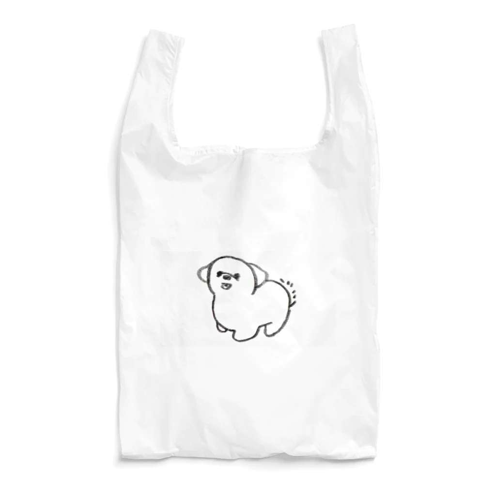 INU dayo SHOPのぎっしりシーズー エコバッグ