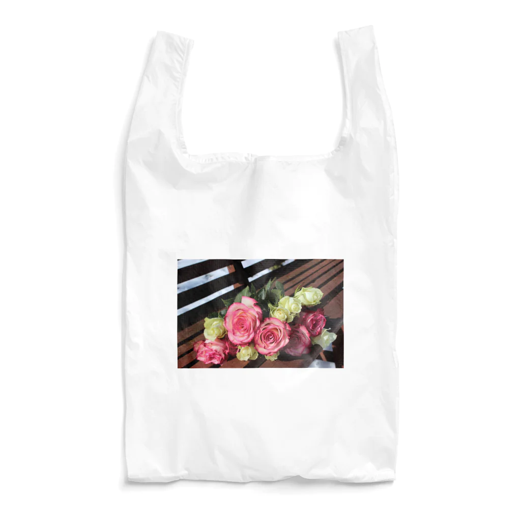 鈴屋の気まぐれ品の黄色の薔薇は金運アップの花 Reusable Bag