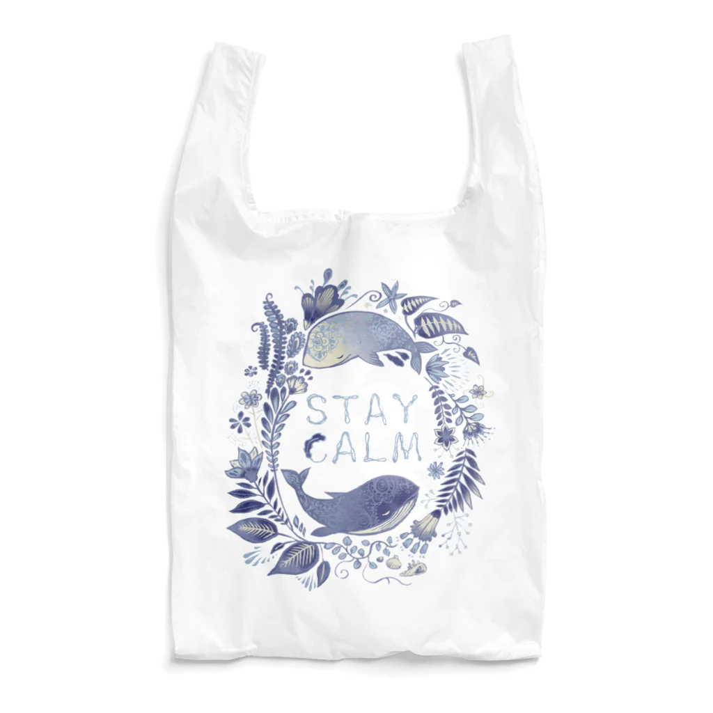 IZANAMI by Akane Yabushitaの🐬Stay Calm🐬 Reusable Bag