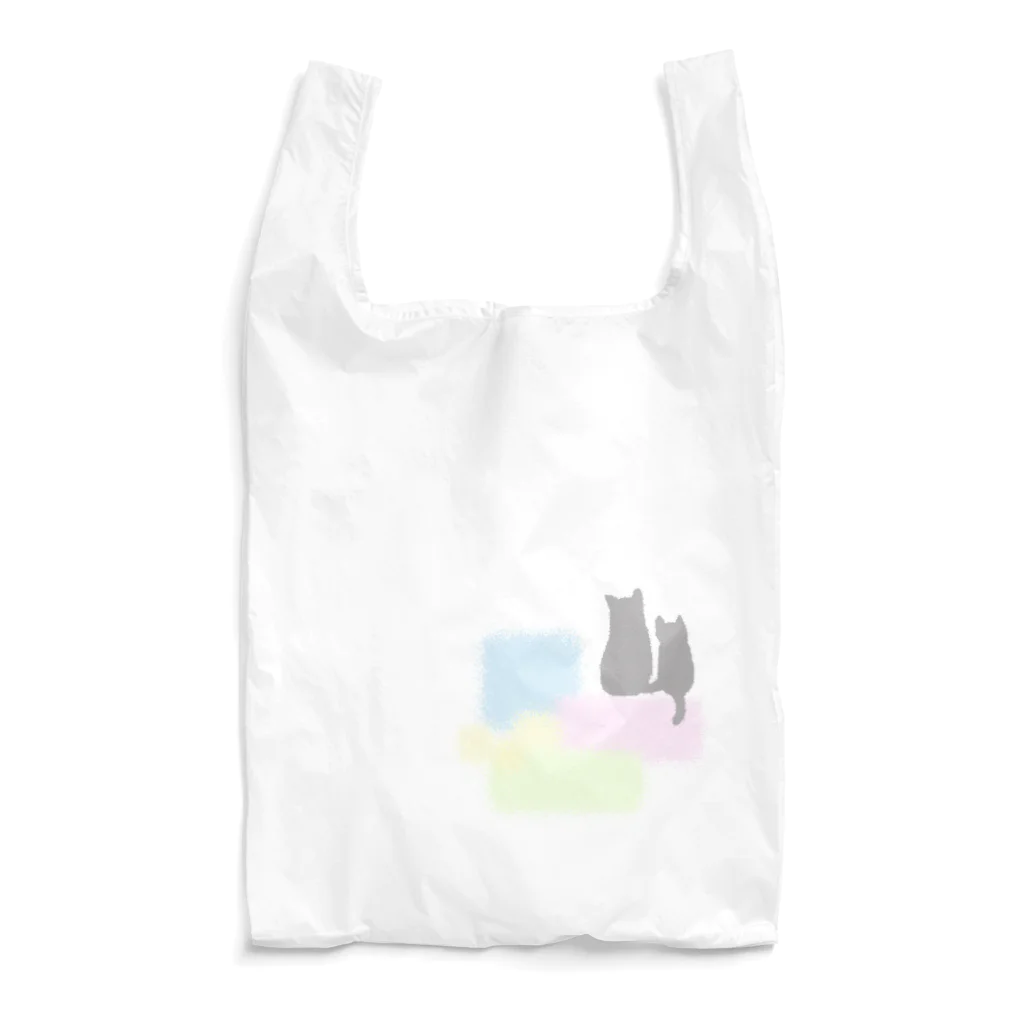 気ままに創作　よろず堂の春色ねこ Reusable Bag