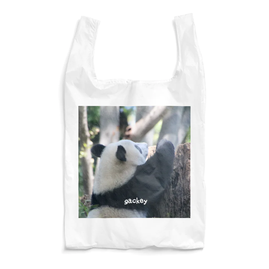 gackeyの背伸び PANDA Reusable Bag