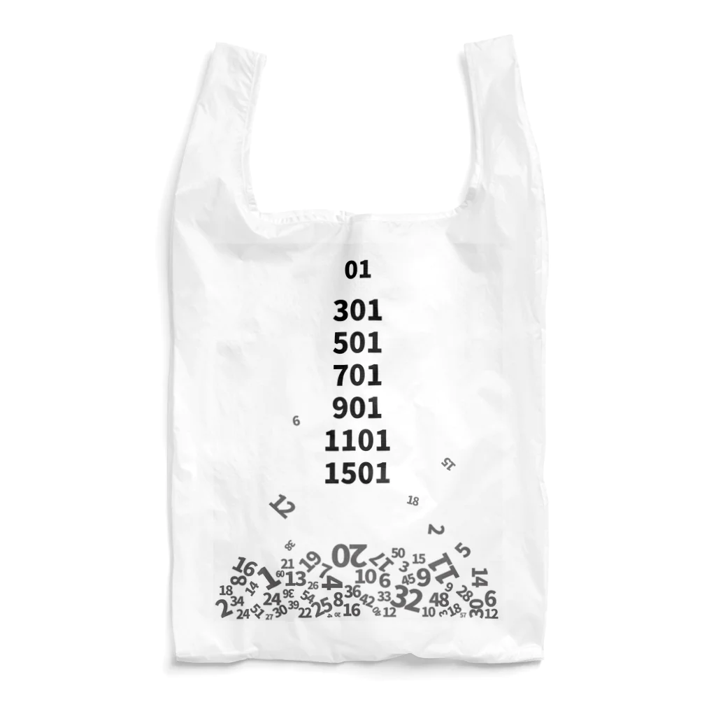 SWEET＆SPICY 【 すいすぱ 】ダーツのゼロワン　降り積もるナンバー Reusable Bag