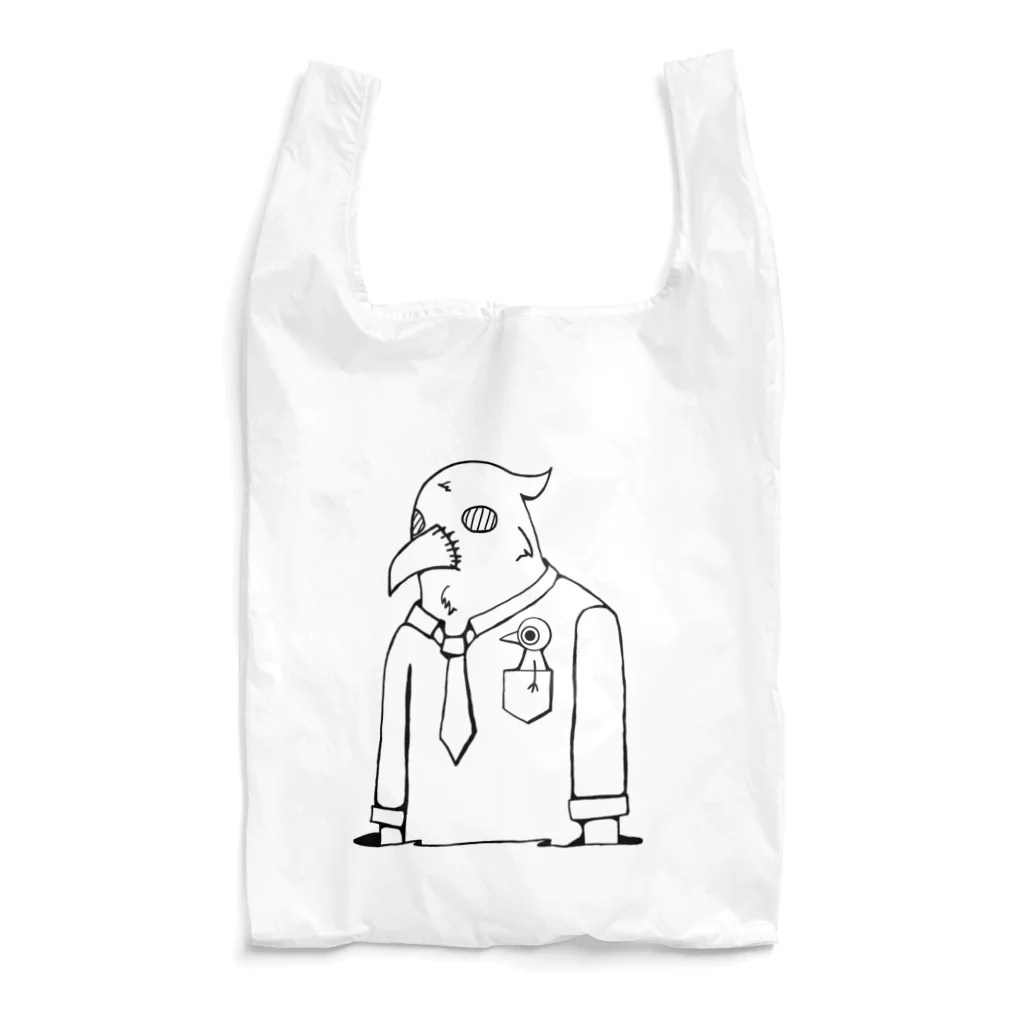 トリさんの休日の社員なトリさん Reusable Bag