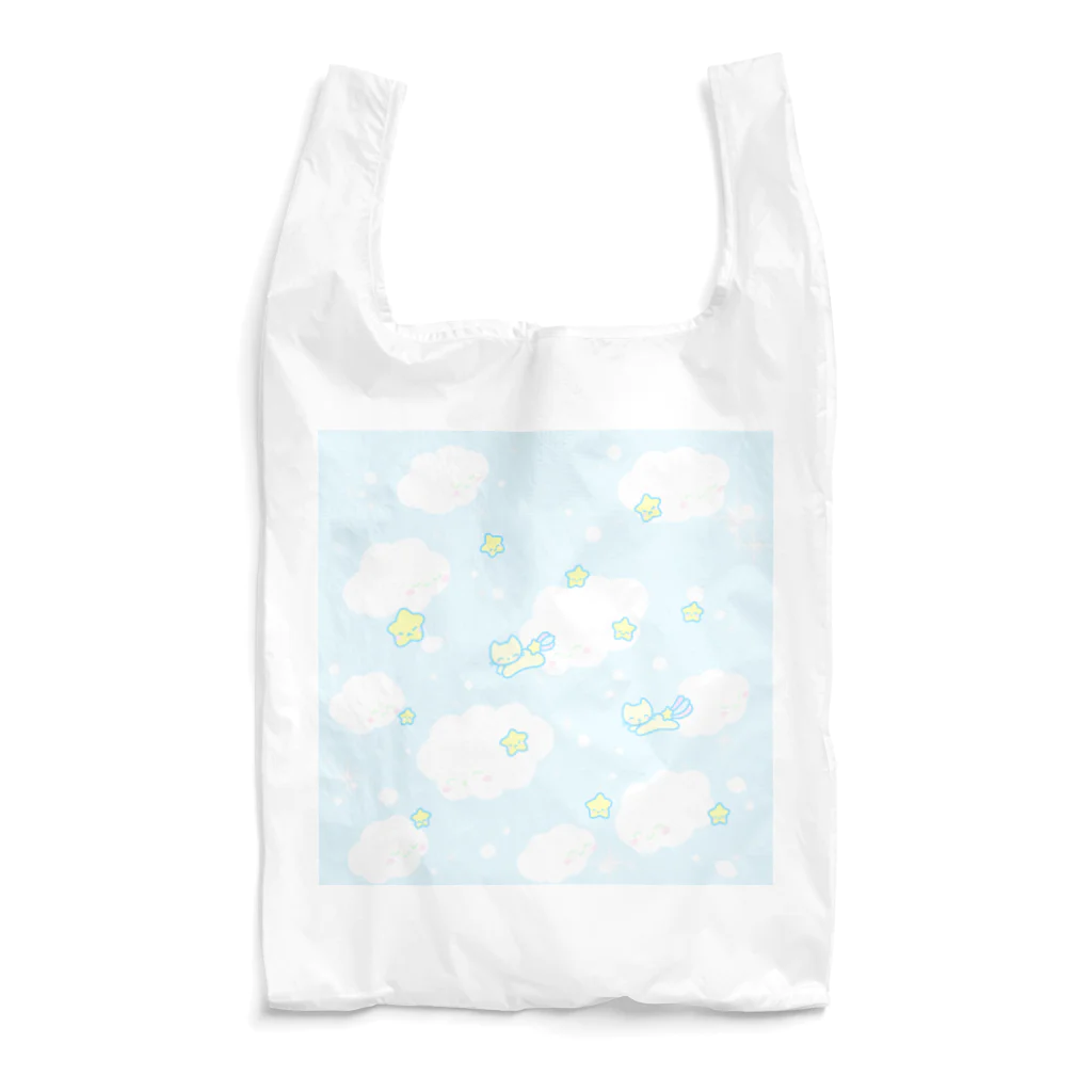 ようなぴしょっぴんぐまーとのにこにこお空 Reusable Bag