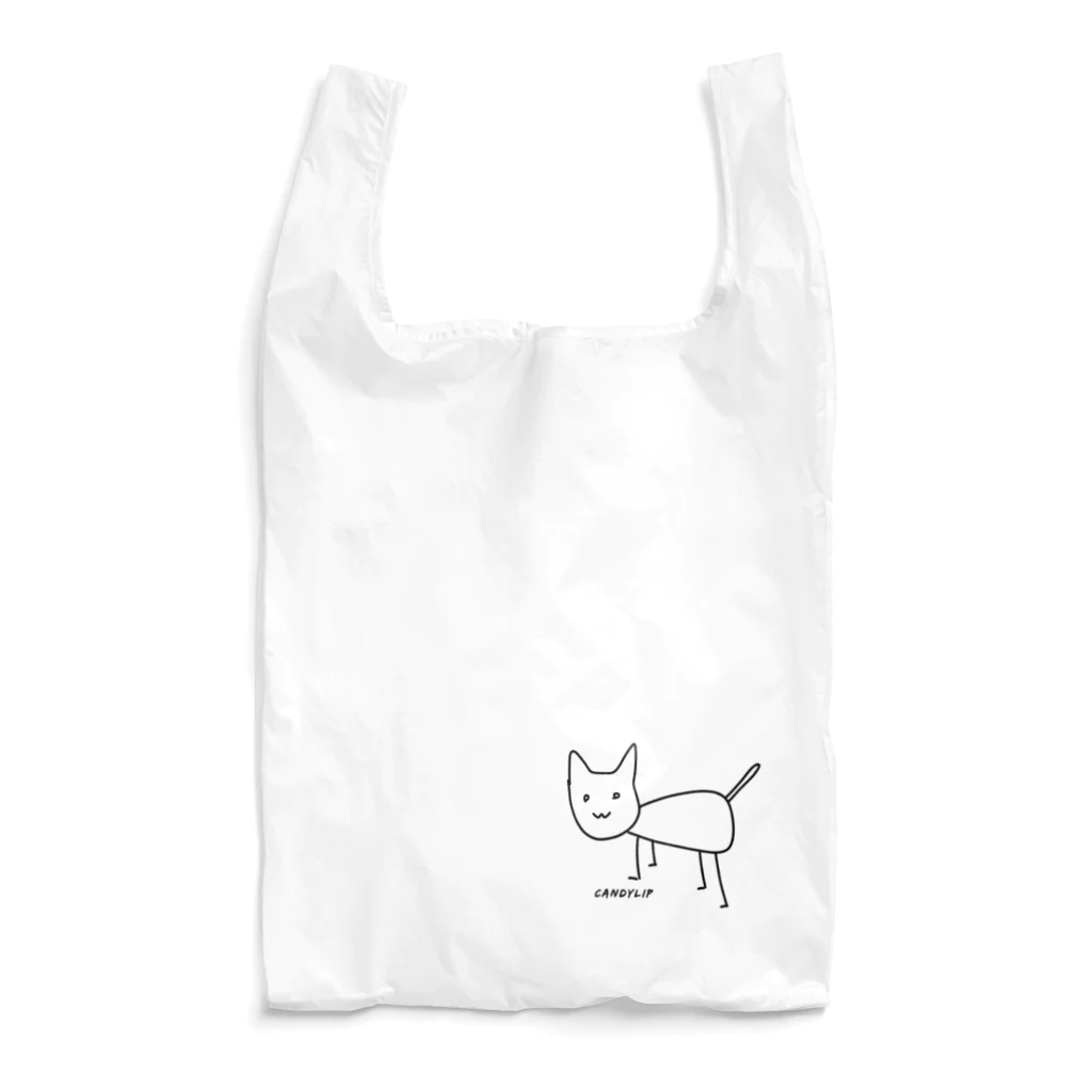 ナオ / CandyLip店のシュールな猫 Reusable Bag