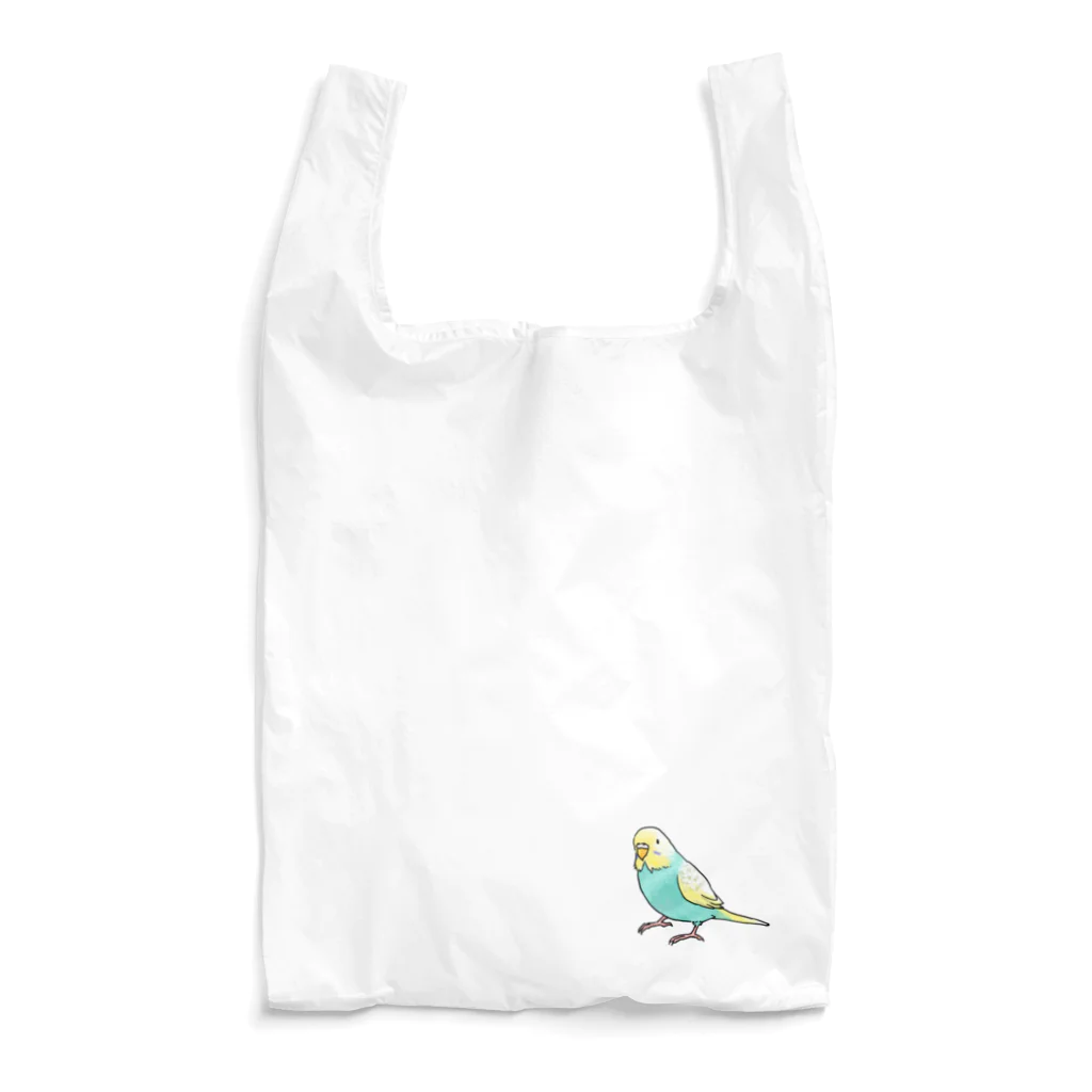 まめるりはことりのごきげんセキセイインコ【まめるりはことり】 Reusable Bag