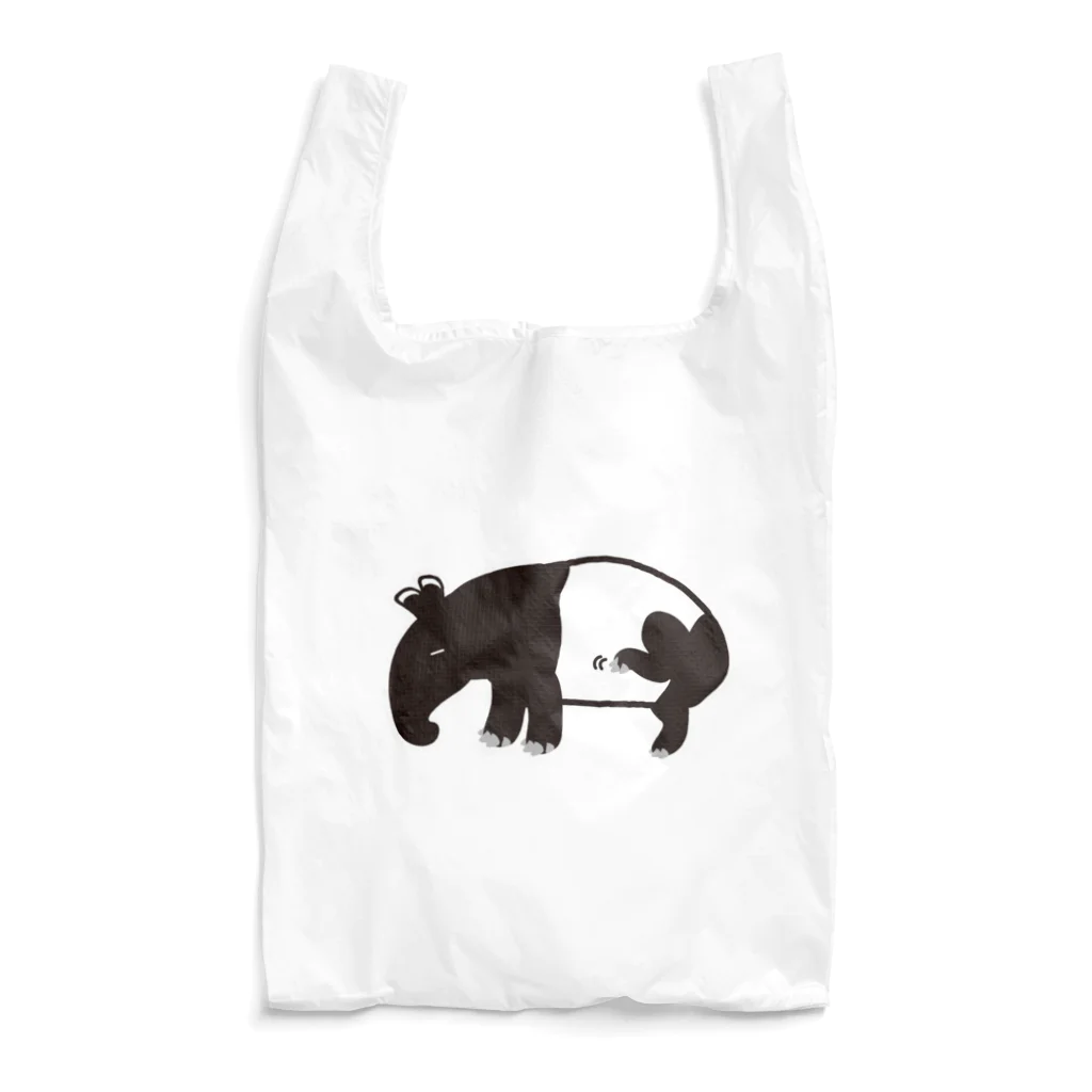 バクの森 〜マレーバクや動物イラストのグッズ 〜のバク好きさんのための“バクバッグ” Reusable Bag