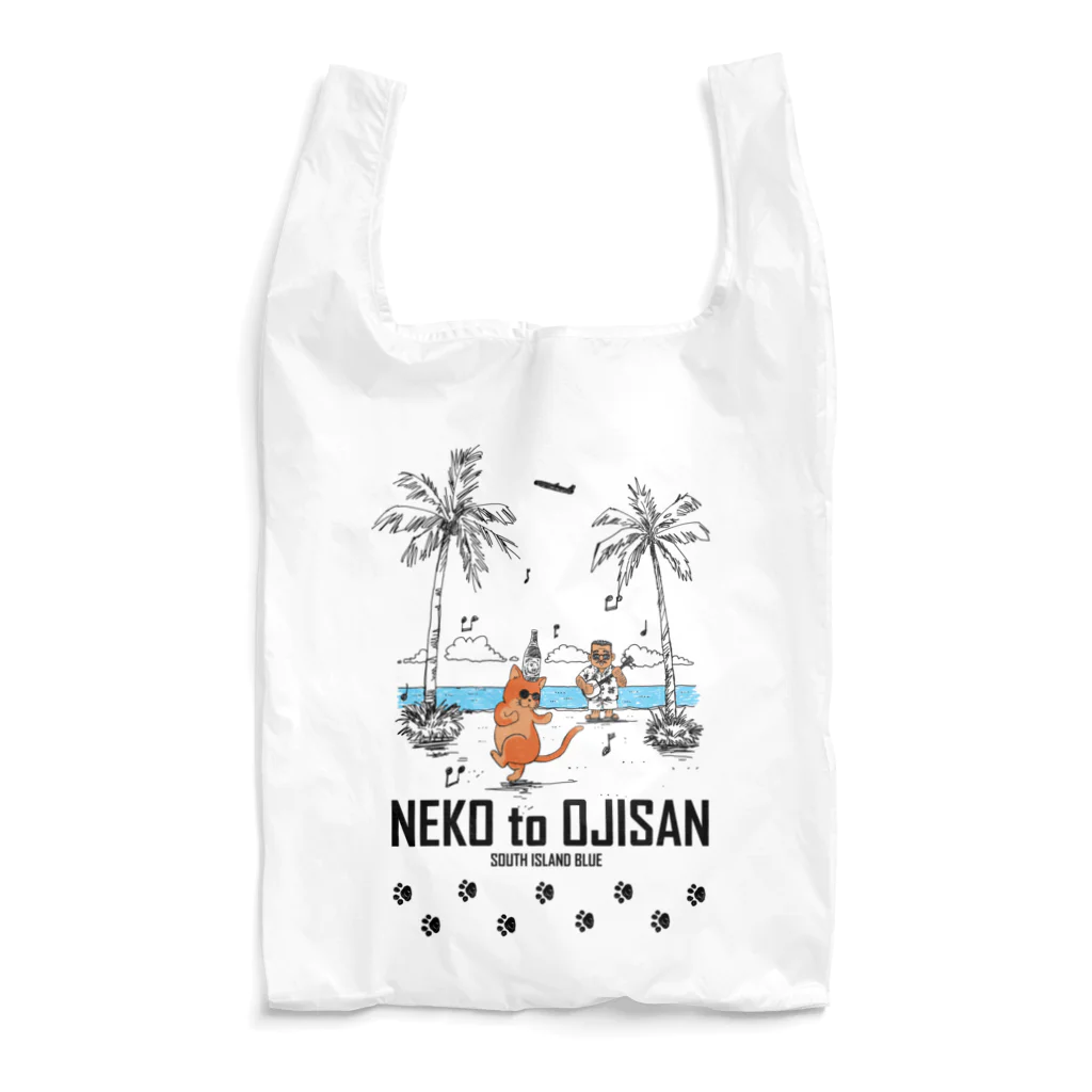 SOUTH ISLAND BLUE 沖縄店のNEKO to OJISAN Reusable Bag