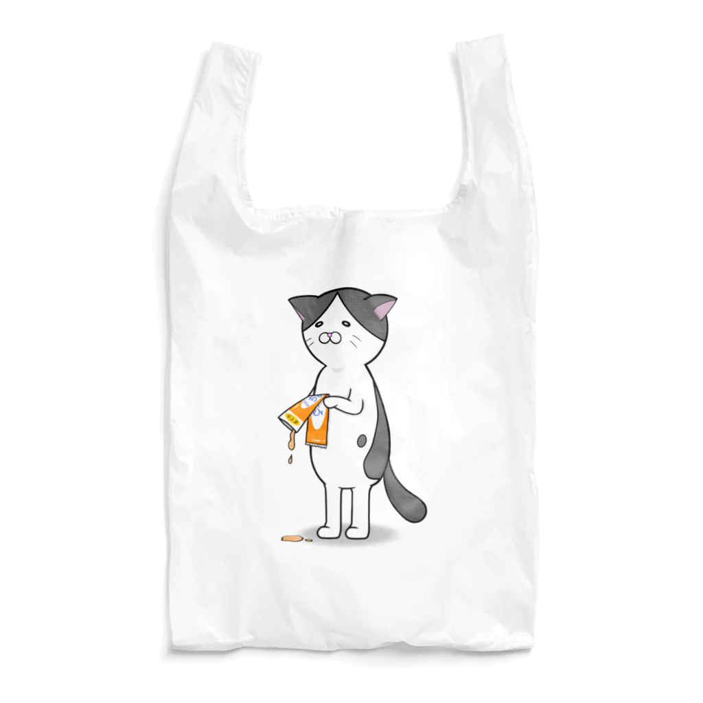 ももねこのしょんぼり猫 Reusable Bag