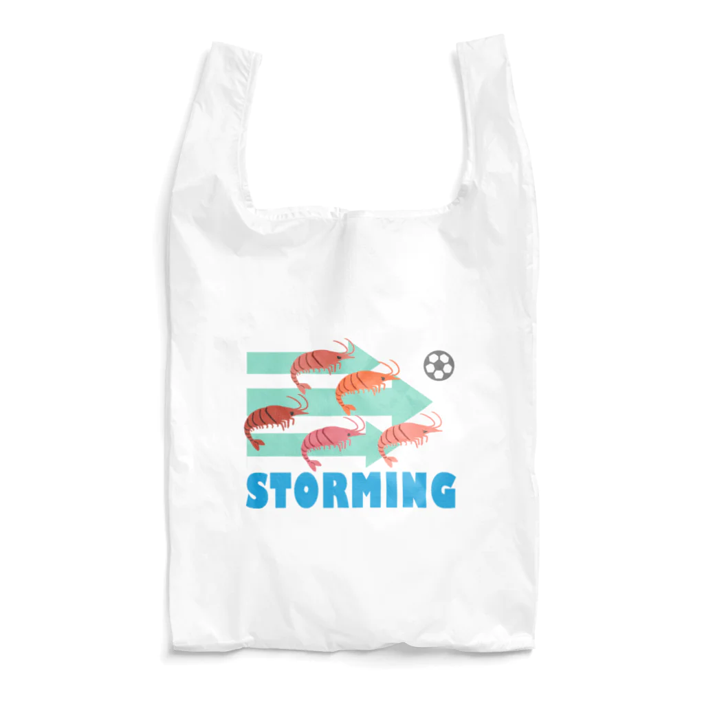 toriのおみせのえび(ストーミング) Reusable Bag