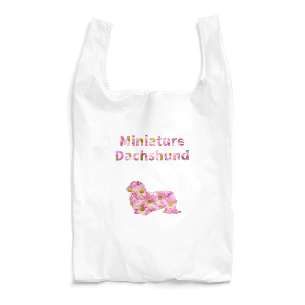 onehappinessのミニチュアダックスフンドとデイジー Reusable Bag