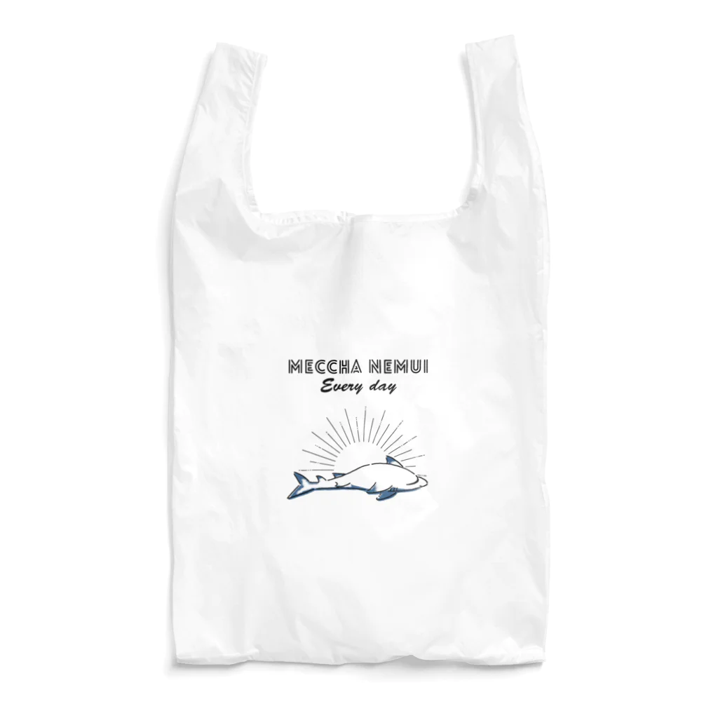 屋台 urukaのMECCHA NEMUI さめ Reusable Bag