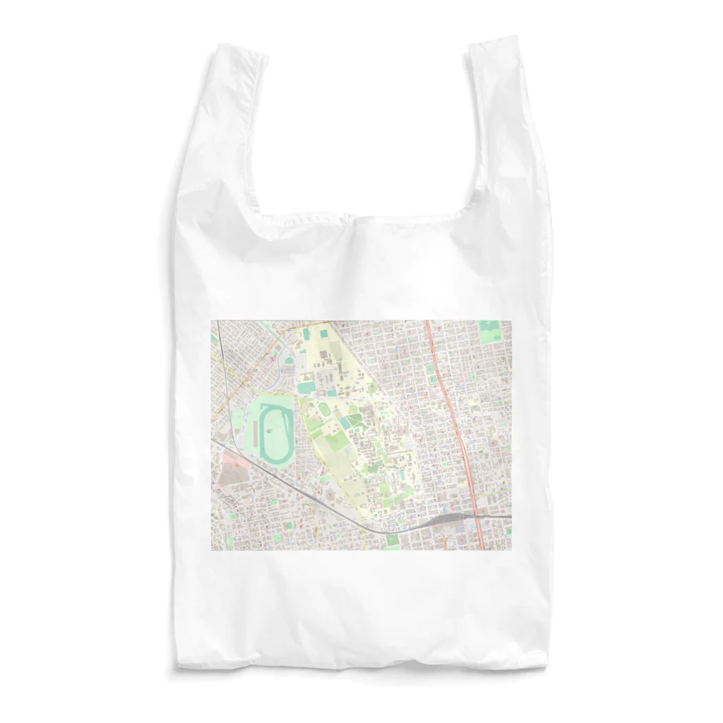 きゅうりやの札幌地図グッズ Reusable Bag