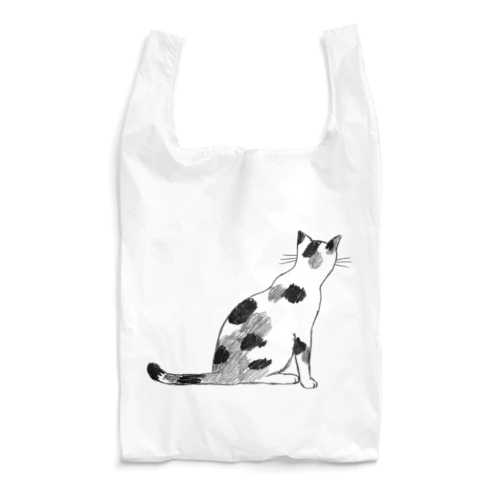 mi. （エムアイドット）の猫（後ろ姿） Reusable Bag