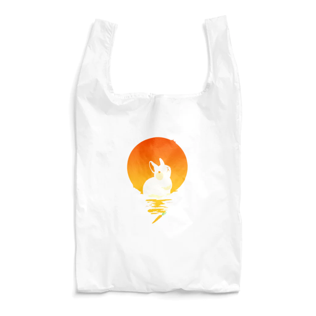 じんらいむのCarrot Rabbit Sunset Reusable Bag