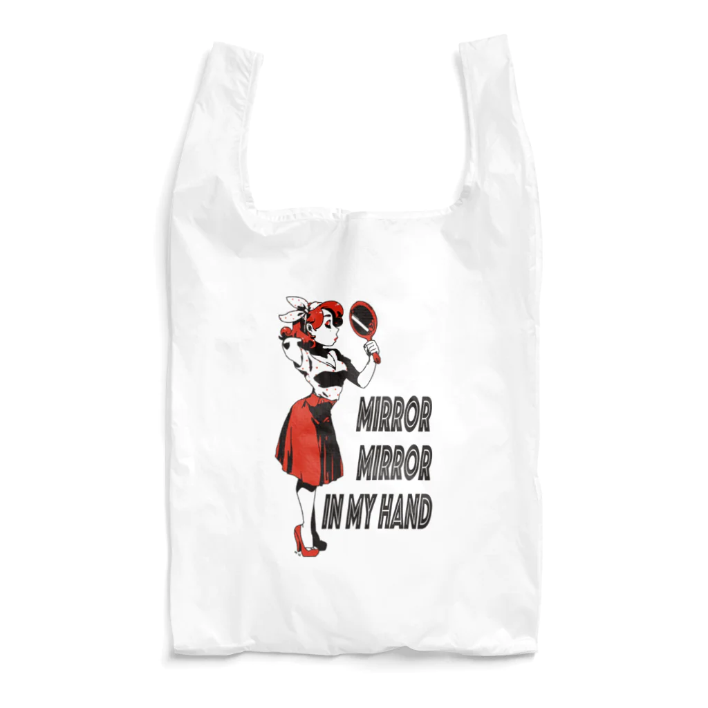 m :)の鏡よ鏡 Reusable Bag