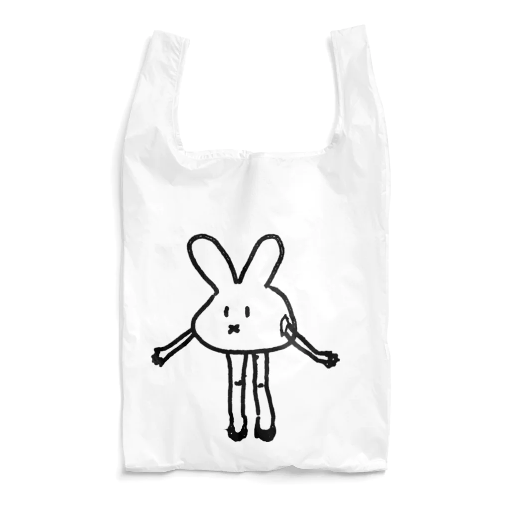 g_rincoxのナマ足うさぎ Reusable Bag