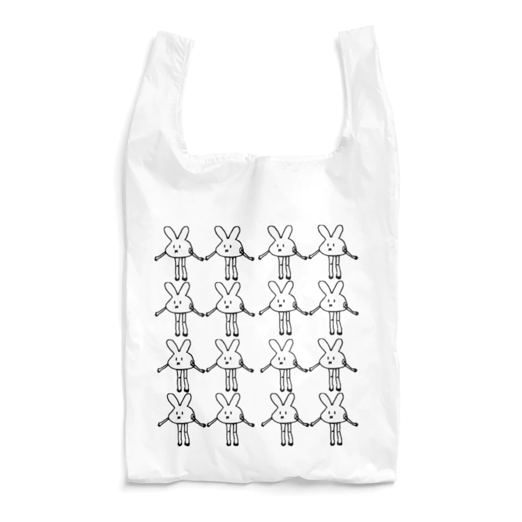 g_rincoxのナマ足うさぎ マキシマム Reusable Bag