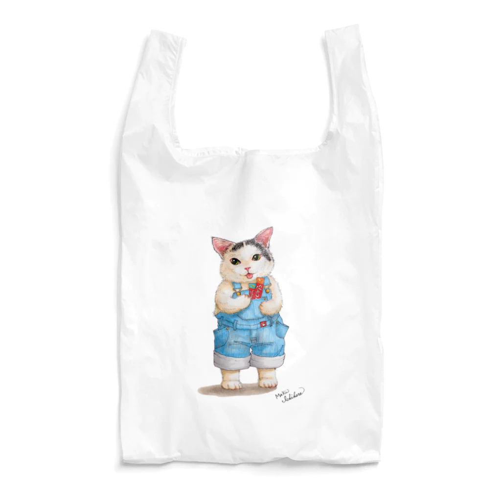 もけけ工房 SUZURI店のナナクロのポッケ Reusable Bag